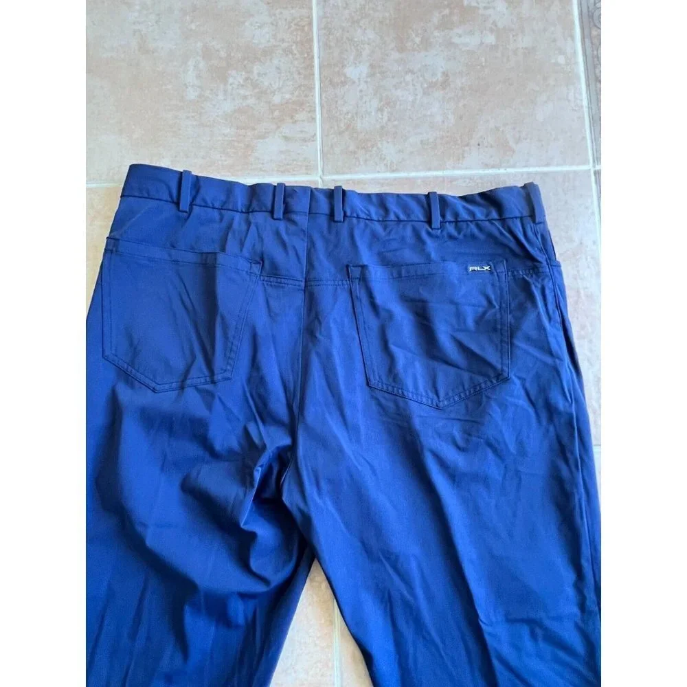 Ralph‎ Lauren RLX Golf pants Blue Navy Men size 38 x 27.5